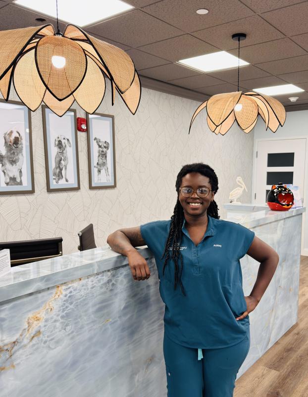 Ashley , Receptionist